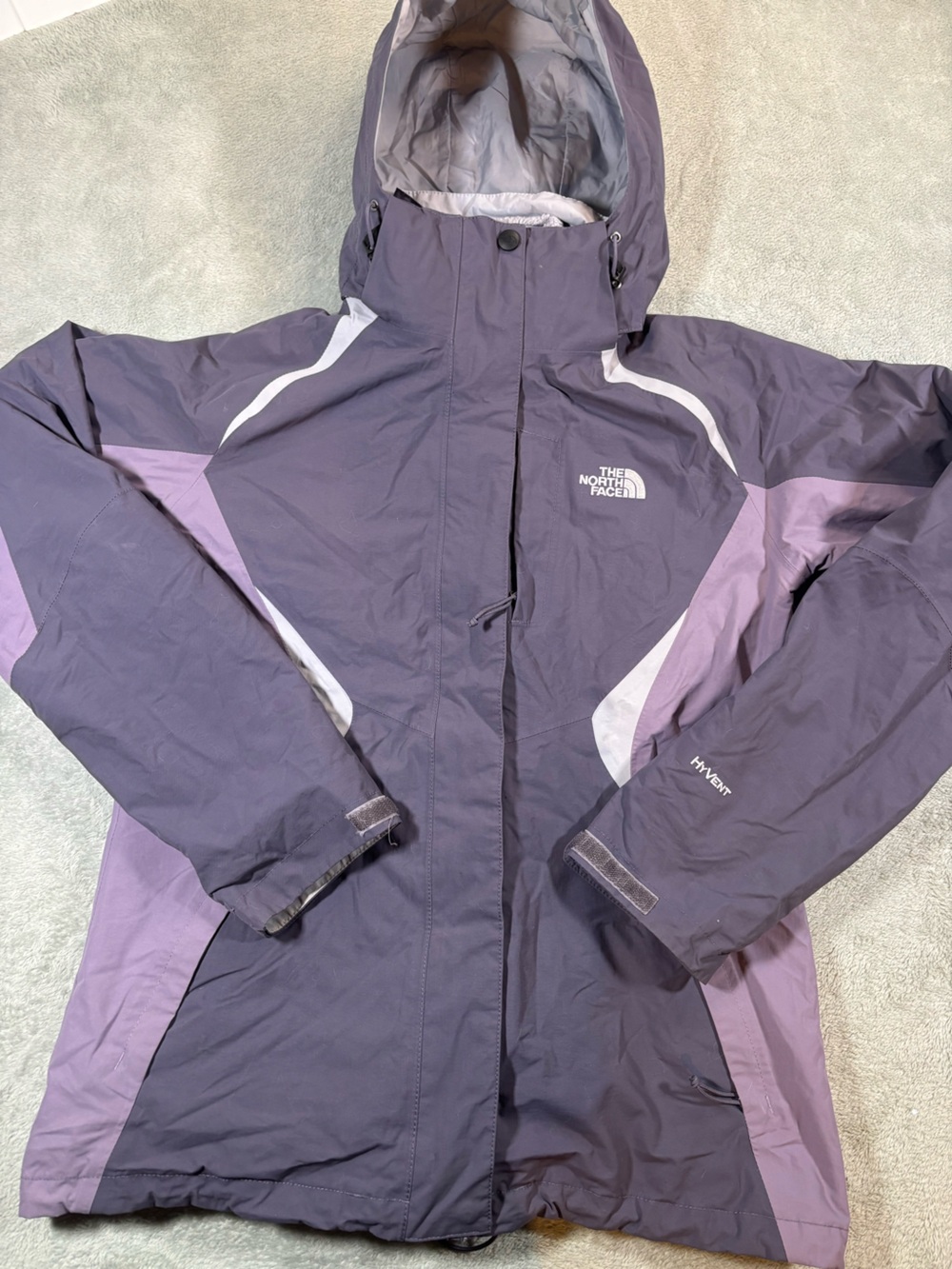 The North Face HyVent 3-in-1 Triclimate Jacket Purple Women's Size Small